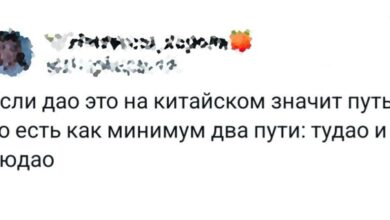 Photo of Прикольные твиты: «Если дао — это на китайском значит путь,…» (18 фото)