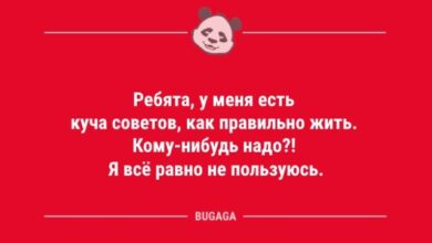 Photo of Анекдоты в середине недели: «Ребята, у меня есть куча советов…» (10 шт)